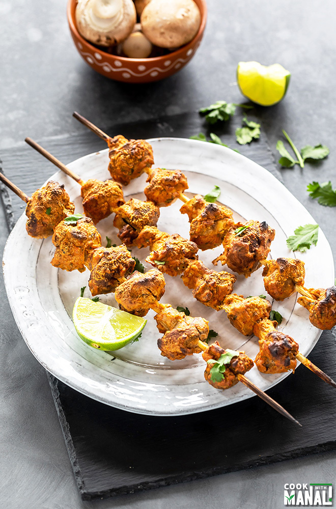 Mushroom Lemon Tikka Half